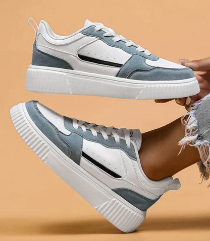 Colorblock Freizeit-Sneakers für Frauen