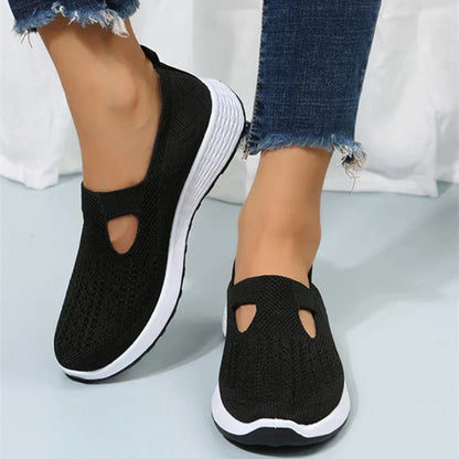 Atmungsaktive Mesh Flats Schuhe für Frauen