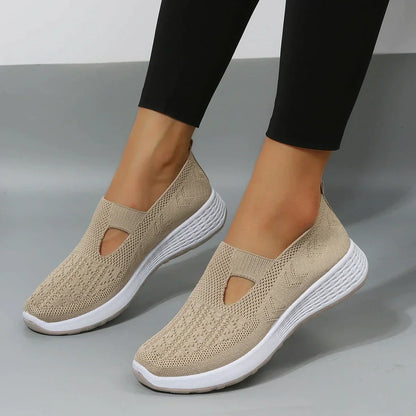 Atmungsaktive Mesh Flats Schuhe für Frauen