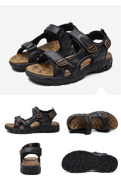 Bequeme orthopädische Herrensandalen