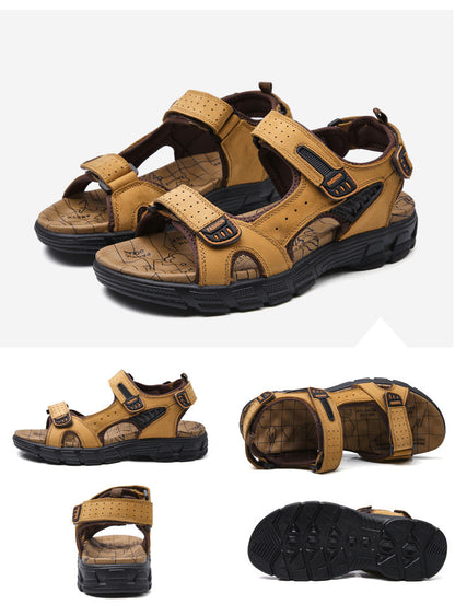 Bequeme orthopädische Herrensandalen