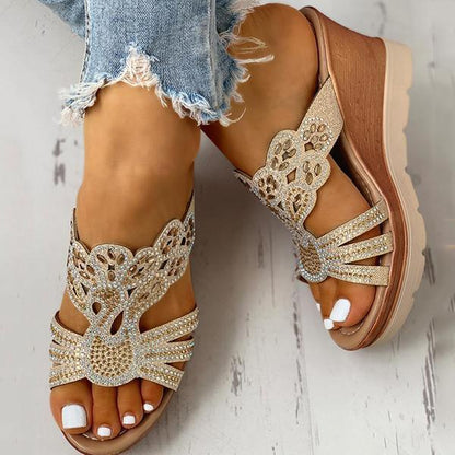 Platform Wedge Casual Sandals Oshnow