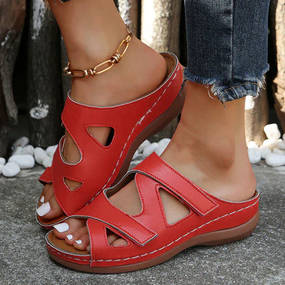 Bequeme Sandalen für Frauen Sommerpantoffeln