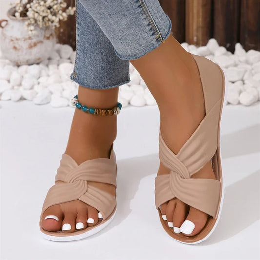 Elegante und lässige orthopädische Sandalen