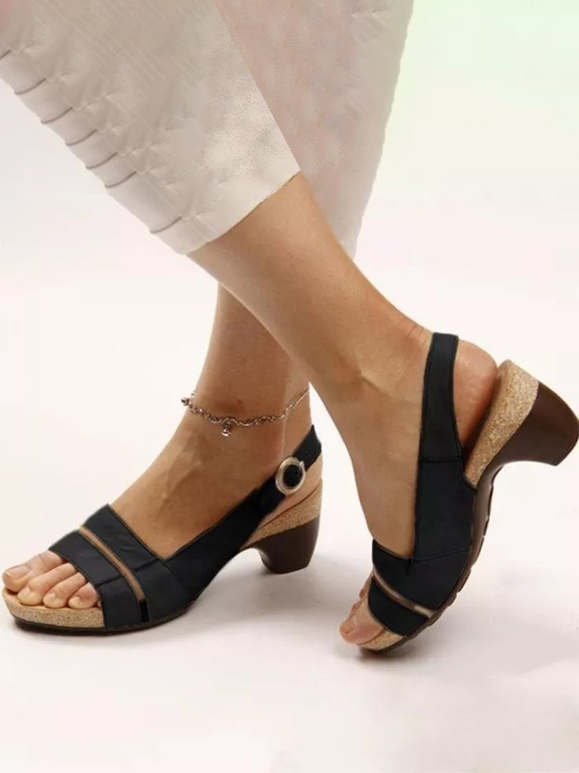 Bequeme und haltbare orthopädische Sandalen