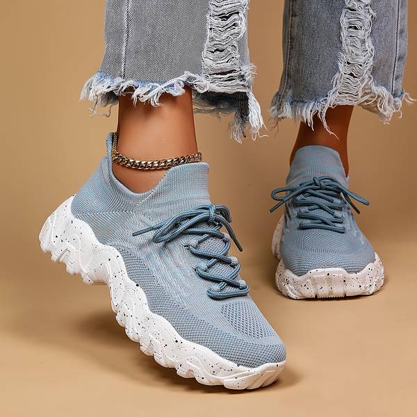 Atmungsaktive Stoff-Sneakers für Frauen